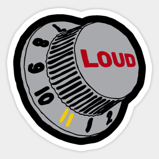 LOUD MUSIC VOLUME Sticker